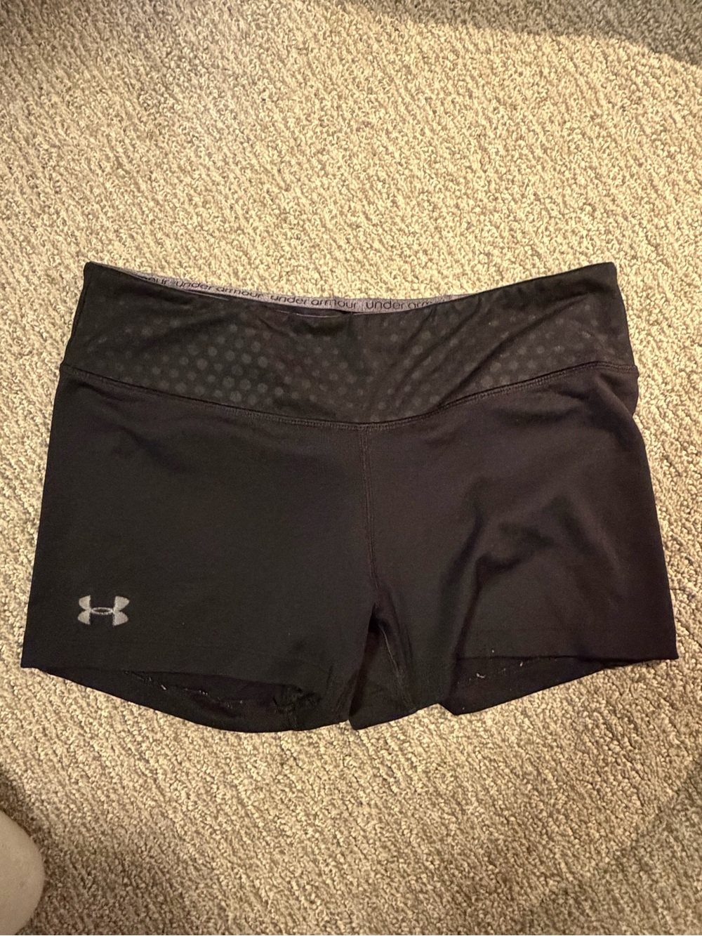 Under Armour Black Women’s Athletic Spandex Shorts